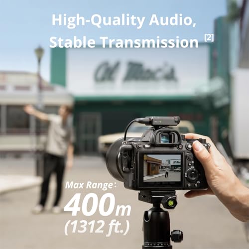 DJI Mic Mini (1 TX + 1 RX), Wireless Lavalier Microphone Ultralight, Detail-Rich Audio, Noise (3)