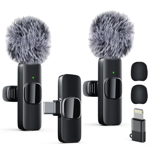 Labstandard Professional Wireless Lavalier Lapel Microphone iPhone, iPad, mini Video Recording
