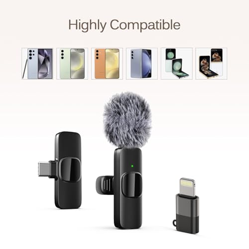 Labstandard Professional Wireless Lavalier Lapel Microphone iPhone, iPad, mini Video Recording (6)